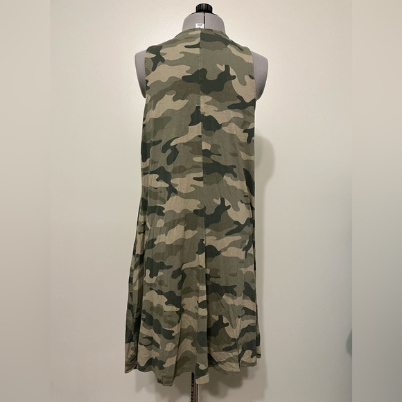 Old Navy size small camo tank dress - Picture 3 of 4